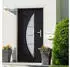 vidaXL Haustür Anthrazit 98x208 cm PVC 3187882