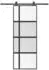 vidaXL Schiebetür mit Beschlag 76x205 cm Hartglas & Aluminium 3333031