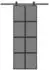 vidaXL Schiebetür mit Beschlag 76x205 cm Hartglas & Aluminium 3333019