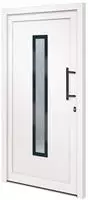 vidaXL Haust&uuml;r Wei&szlig; 108x200 cm PVC