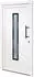 vidaXL Haustür Weiß 108x200 cm PVC 3157082