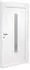 vidaXL Haustür Weiß 108x200 cm PVC 3157082