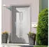 vidaXL Haustür Weiß 98x208 cm PVC 3187888