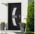 vidaXL Haustür Anthrazit 88x200 cm PVC 3187936