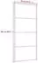 vidaXL Schiebetür ESG-Glas und Aluminium Mattiert 90x205 cm Schwarz 151659
