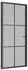 vidaXL Innentür 93x201,5 cm Schwarz Mattglas und Aluminium 350558
