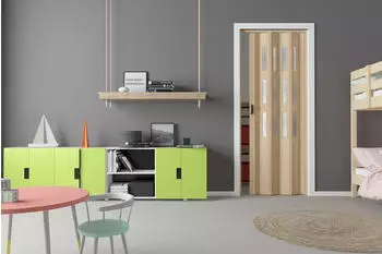 Forte Premium Kunststoff Faltt&uuml;r Luciana Braun