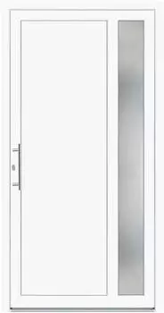 Panto Kunststoff-Haustür K011 Weiß 100 cm x 200 cm DIN L