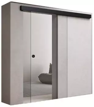 doporro Amalfi-plus 19 Glasschiebetür Komplettset Softclose 8mm ESG Nano (Amalfi-plus 19)