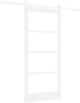 vidaXL ORKDAL Schiebet&uuml;r Massivholz Kiefer & Glas 93x202cm (3331924)