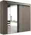 doporro Amalfi-plus 14H Glasschiebetür Komplettset 77,5x215cm, 8mm ESG Satiniert, Softclose (TS14H-775)