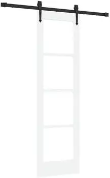 vidaXL ORKDAL Schiebet&uuml;r Wei&szlig; 61x198,5cm (3332434)