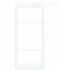 vidaXL ORKDAL Schiebetür Massivholz Kiefer & Glas 93x202cm