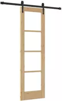 vidaXL ORKDAL Schiebet&uuml;r Natur 61x198,5cm (3332433)