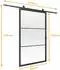 Inova Glasschiebetür Loftstyle satiniert Softclose 88x203cm (BHTF480G1171-BHZP481H08)