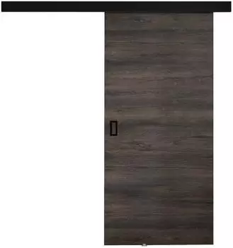 Mirjan24 Werdi Schwebetür Zimmertür, Esche Dunkel, 70–100cm
