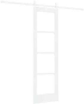 vidaXL ORKDAL Schiebet&uuml;r Wei&szlig; 61x198,5cm (3331902)