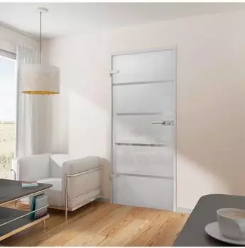 Inova Glast&uuml;r ESG Blockstreifen 834x1972mm mit Beschlag DB70 (DB70)