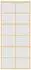 vidaXL Schiebetür Golden 90x205cm, mattiertes ESG-Glas, Aluminium (155170)