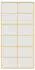 vidaXL Schiebetür 102,5x205cm, mattiertes ESG-Glas, Aluminium gold (155171)
