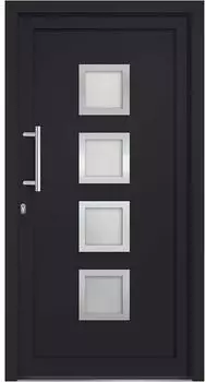 vidaXL Haustür anthrazit 98x200cm (279189)