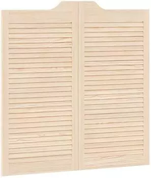 vidaXL Pendelt&uuml;ren Massivholz Kiefer 100x50cm