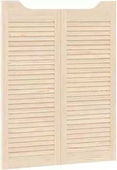 vidaXL Schwingt&uuml;ren 2 Stk. 100x40cm, Kiefernholz natur (42047166)