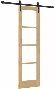 vidaXL Schiebet&uuml;r ORKDAL natur 61x198,5cm (3331929)