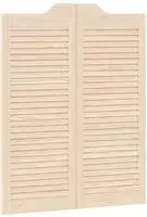 vidaXL Schwingt&uuml;ren 100 x 40 cm Massives Kiefernholz Natur