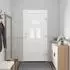 vidaXL Haustür PVC anthrazit 98x198cm (3445707)