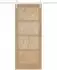 vidaXL Schiebetür ORKDAL 86x211cm, massives Kiefernholz
