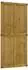 vidaXL Scheunentür Corona Massives Kiefernholz honigbraun 100x210cm (42021182)