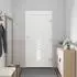 vidaXL Haustür PVC anthrazit 98x208cm (3445701)