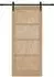 vidaXL Schiebetür Natur massives Kiefernholz 86x198,5cm (3445438)