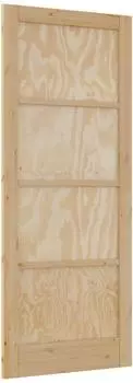 vidaXL Innent&uuml;r 86x211cm Sperrholz, natur (42047160)