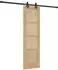 vidaXL Schiebetür ORKDAL 61x198,5cm massives Kiefernholz, natur