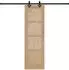 vidaXL Schiebetür ORKDAL 61x198,5cm massives Kiefernholz, natur