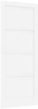 vidaXL Innent&uuml;r 86x211cm Sperrholz wei&szlig; (42052397)