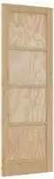 vidaXL Interior T&uuml;r 73,5 x 211 cm Sperrholz Natur