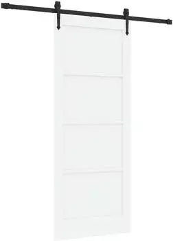 vidaXL ORKDAL Schiebet&uuml;r Massives Kiefernholz 83x202cm (3445560)