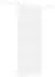 vidaXL Schiebetür 83x202cm massives Kiefernholz, weiß (3445416)