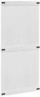 vidaXL Scheunent&uuml;r CORONA 100 x 210 cm Massives Kiefernholz Wei&szlig;