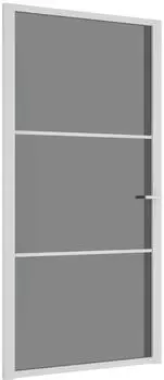 vidaXL Innent&uuml;r 102,5x201,5cm ESG-Glas und Aluminium wei&szlig; (350587)
