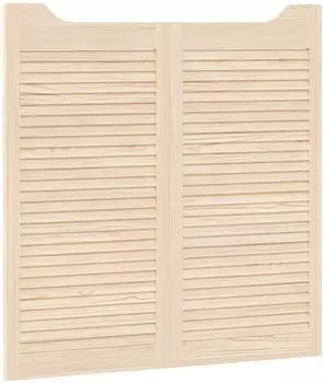 vidaXL Schwingt&uuml;ren 2 Stk. 100x50cm, Kiefernholz massiv, natur