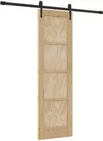 vidaXL Schiebet&uuml;r ORKDAL 61 x 198,5 cm Massives Kiefernholz