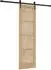 vidaXL Schiebetür ORKDAL Kiefernholz massiv 61x198,5cm
