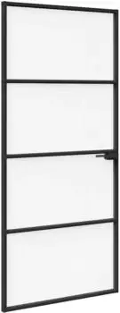 vidaXL Wohnzimmert&uuml;r 93x201,5x3,5cm schwarz (42025245)