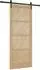 vidaXL ORKDAL Schiebetür Massives Kiefernholz, natur, 86x211cm