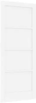 vidaXL Innent&uuml;r 83x202cm Sperrholz, wei&szlig;