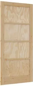 vidaXL Innent&uuml;r, natur, 93x202cm, Sperrholz (42052398)